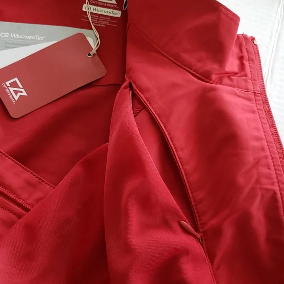 Cutter & Buck Womens CB WeatherTec Beacon Full Zip Jacket - Large - Picture 12 of 16